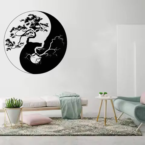 Yin Yang Tree Harmonie Déco Zen
