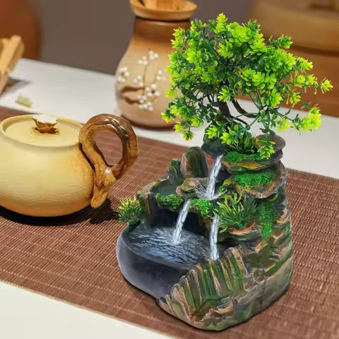 Fontaine Zen Cascade Relaxante Apaise l'Esprit