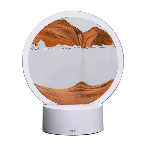 Mouvante Art Naturel Lampe Table Sable Zen