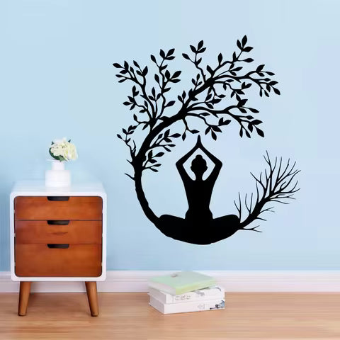 Arbre de Vie Zen Décoration Murale Yoga