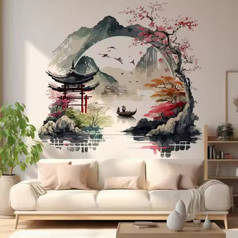 Paysage d'Encre Zen Créez une Oasis Zen