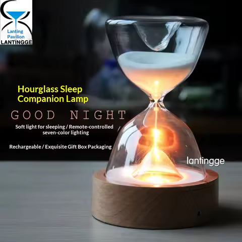 SerenHour Veilleuse Sablier Relaxante