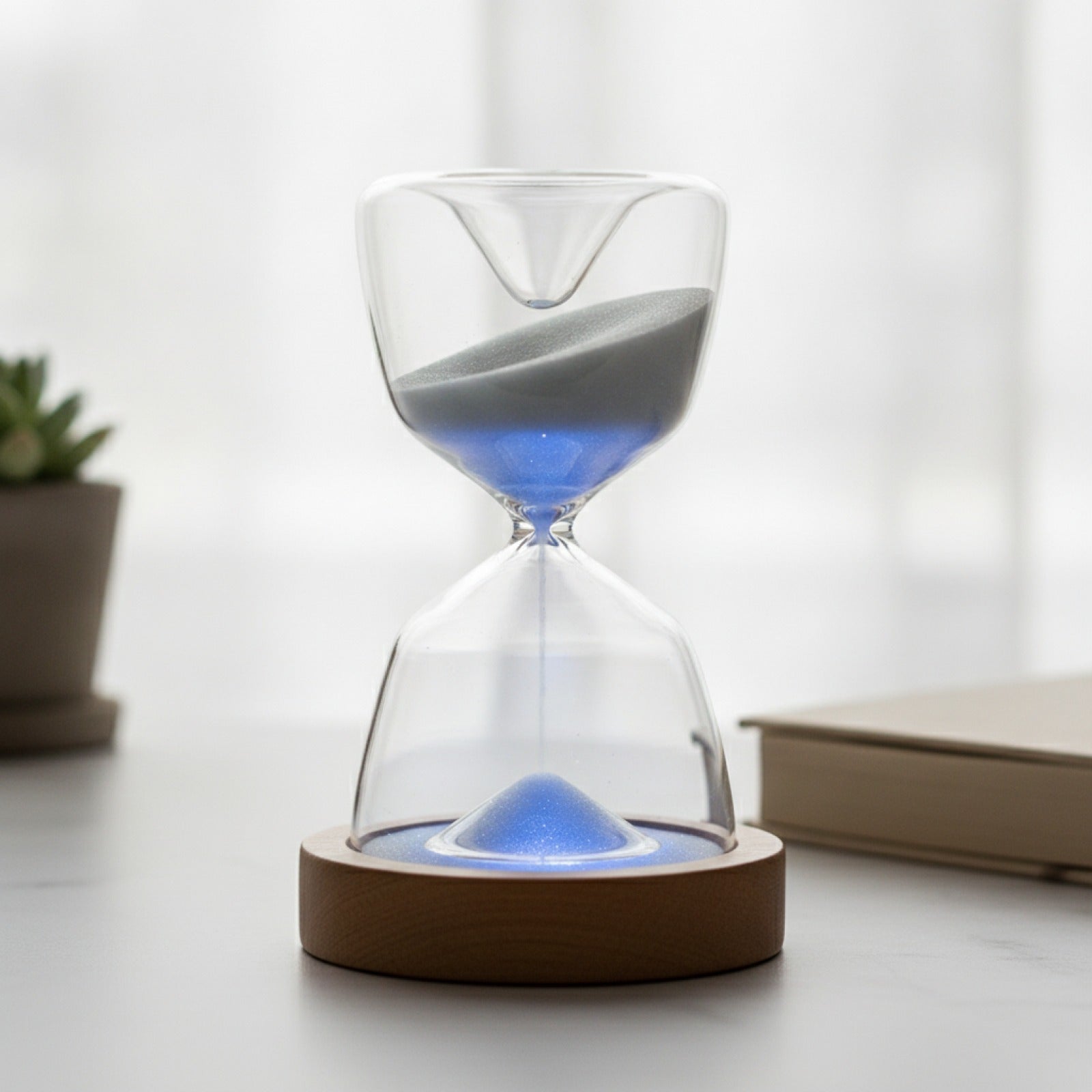 LumGlass Veilleuse Sablier Relaxante