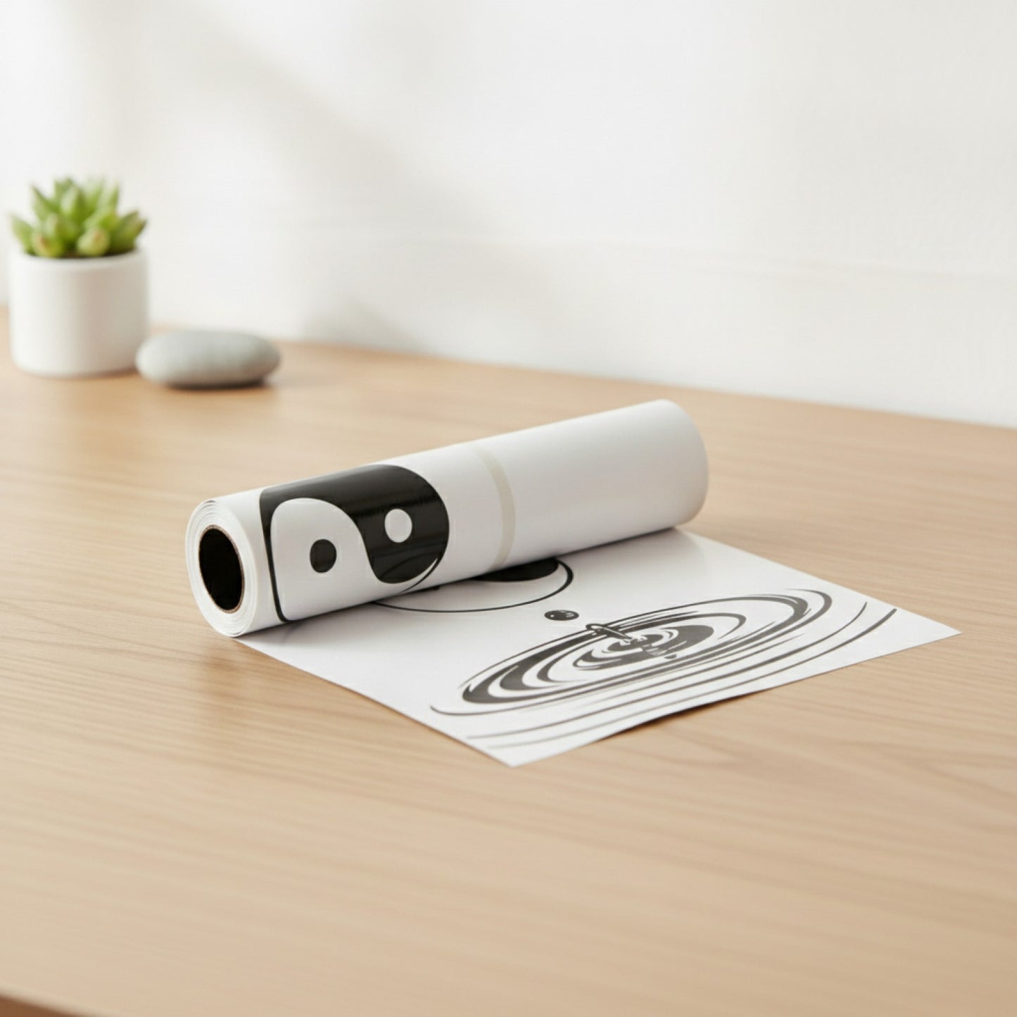 Yin Harmony Sticker Yin Yang Apaisant