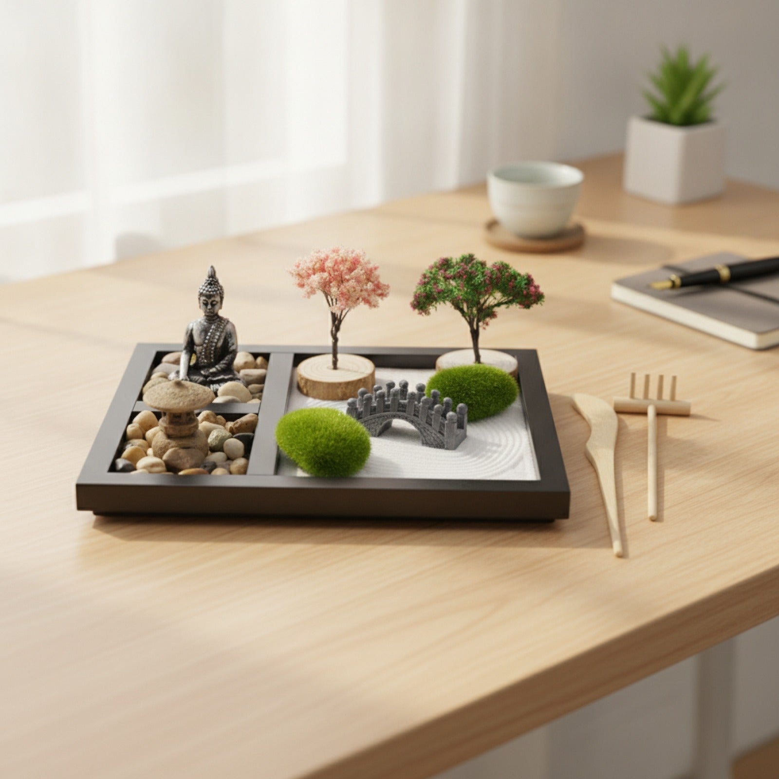 Jardin Zen Haru Équilibre Bureau Zen