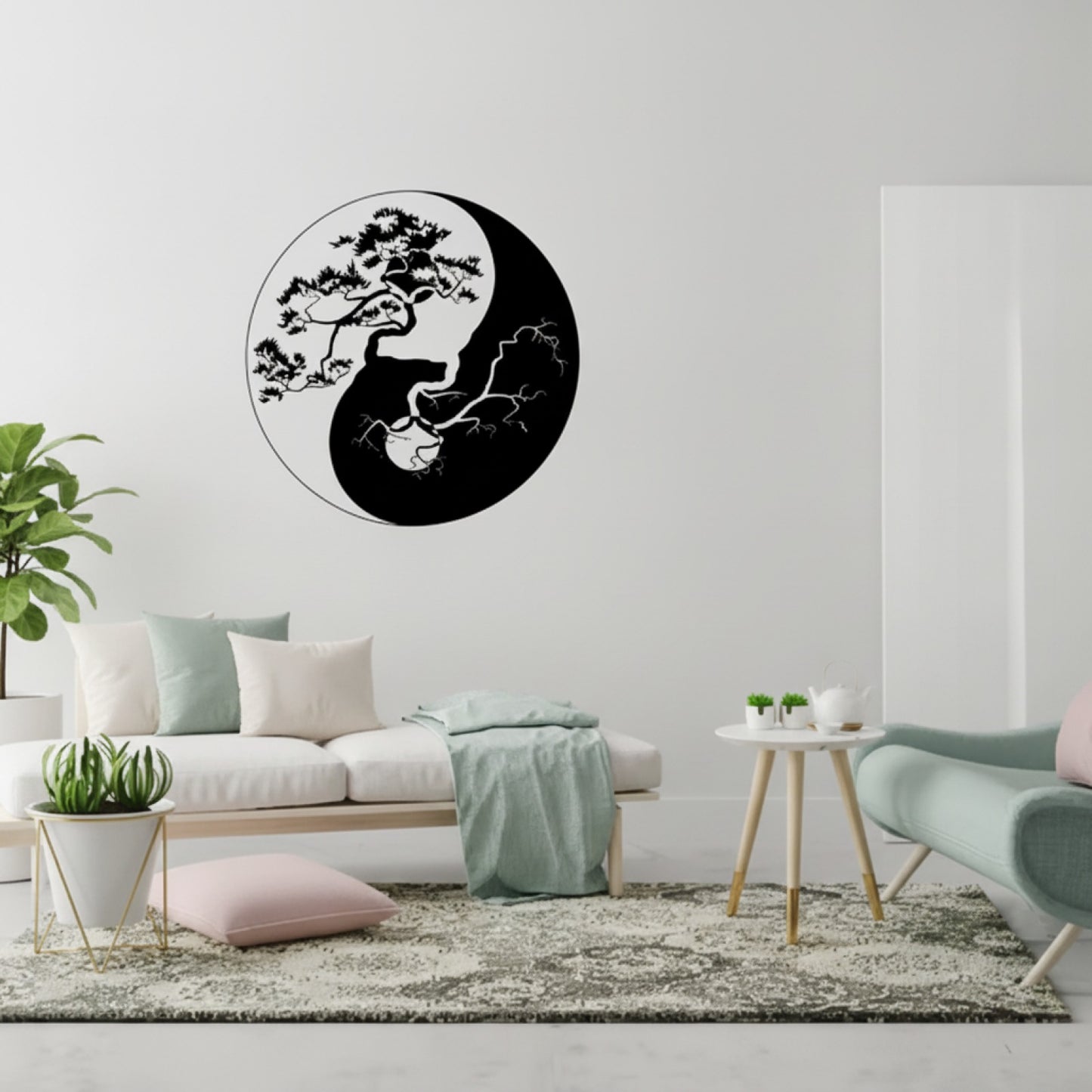Yin Yang Tree Harmonie Déco Zen