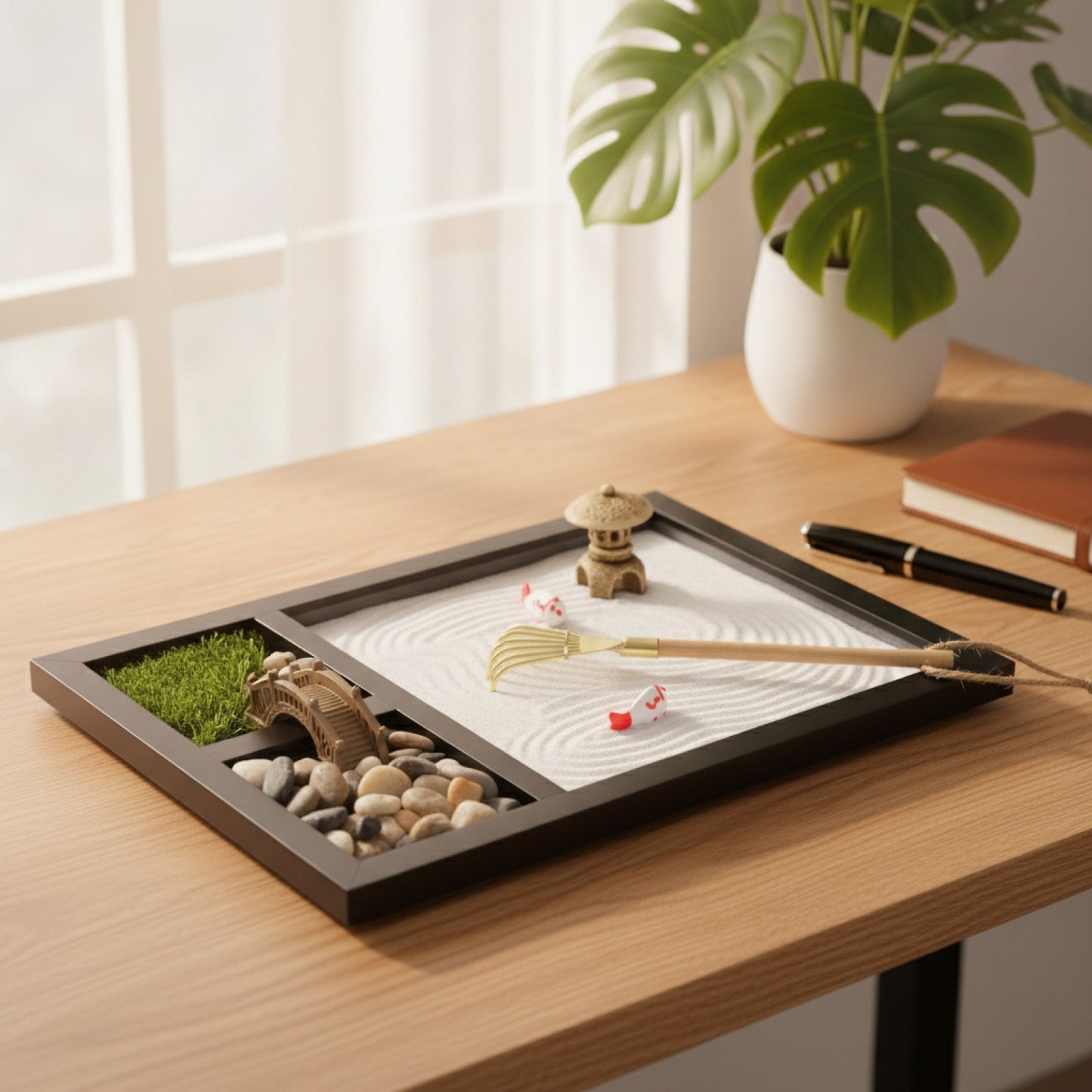 Sérénité Japon Mini Sable Méditatif