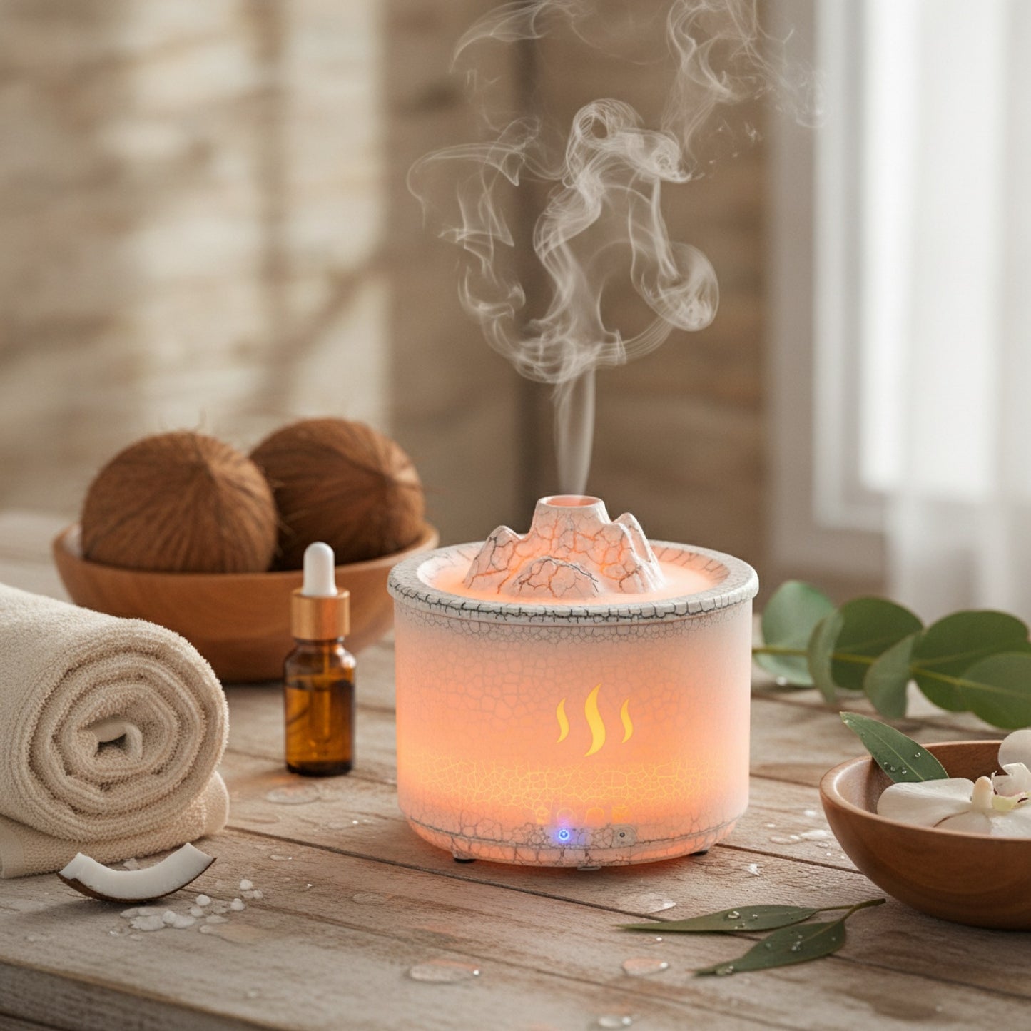 VolcaAir Purifie et Parfume l'Air