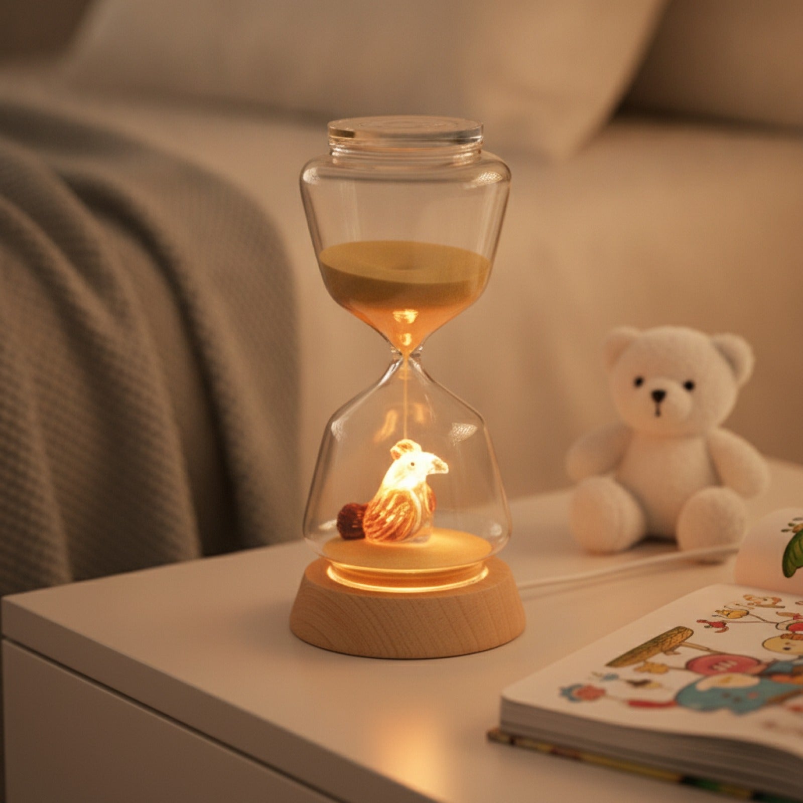 ZenPetit Veilleuse Sablier Apaisante