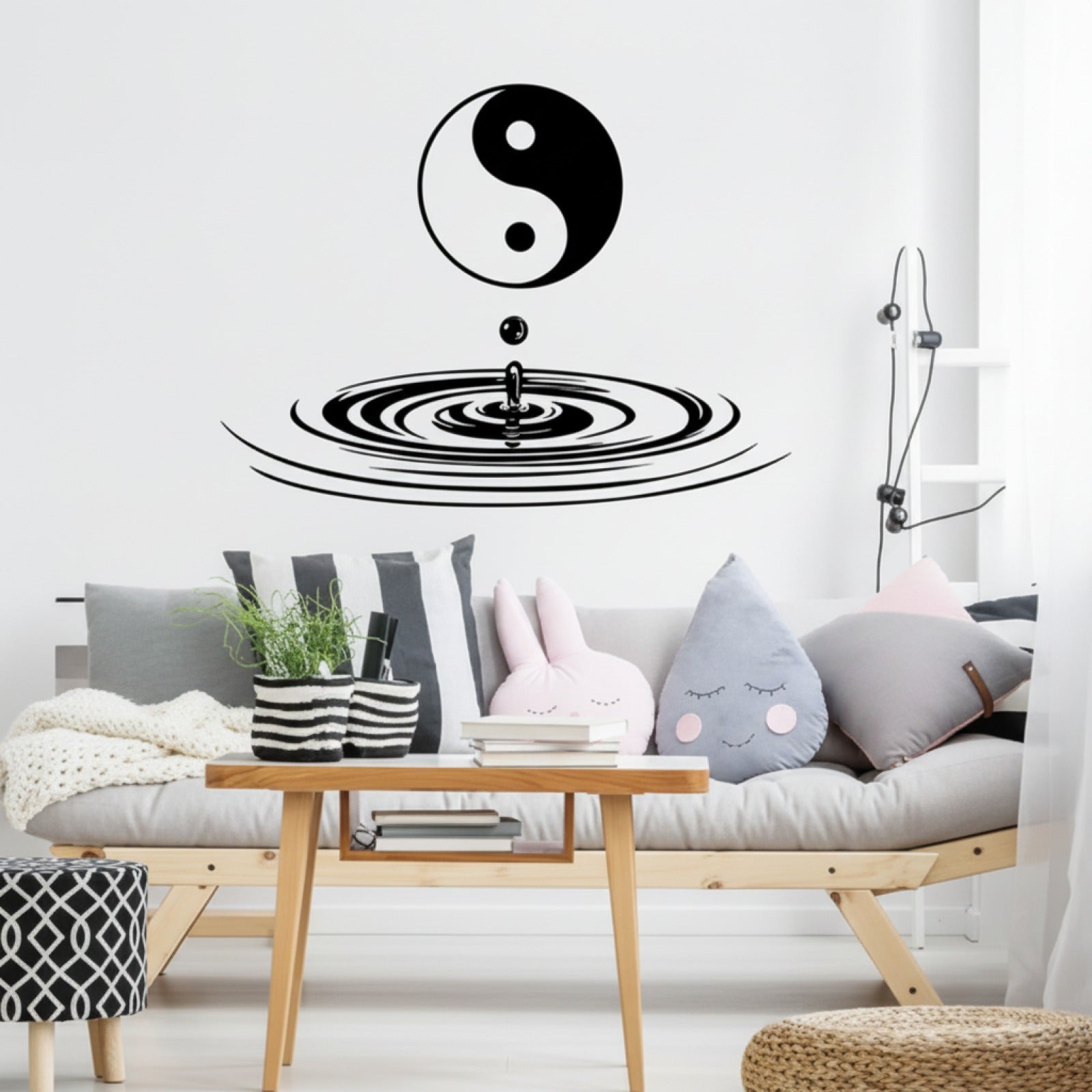 Yin Harmony Sticker Yin Yang Apaisant