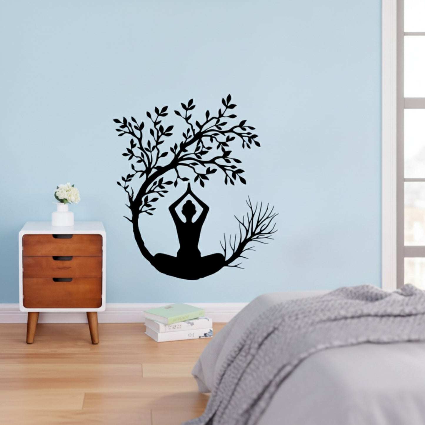 Arbre de Vie Zen Décoration Murale Yoga