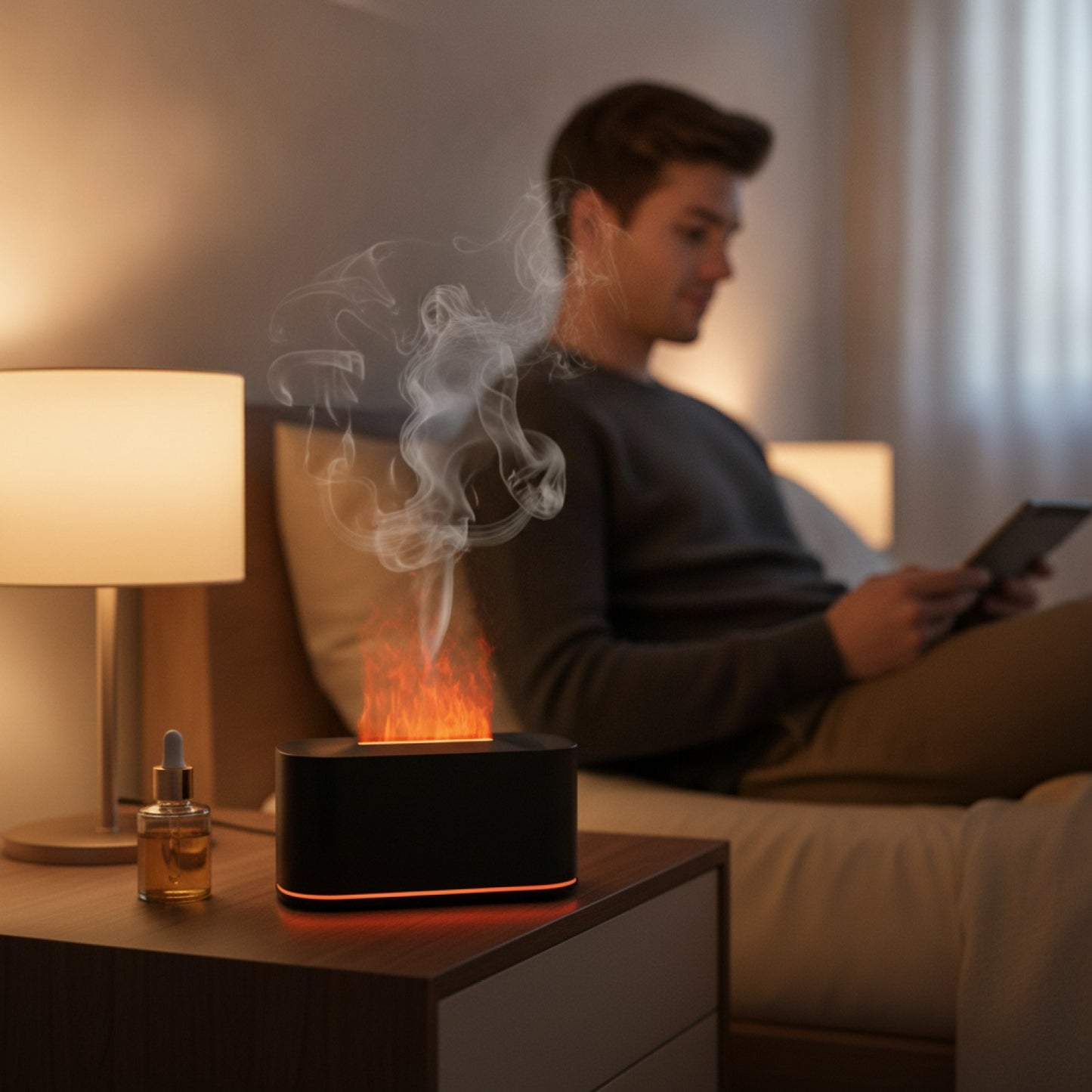 FlammeZen Diffuseur d'Arômes Relaxant