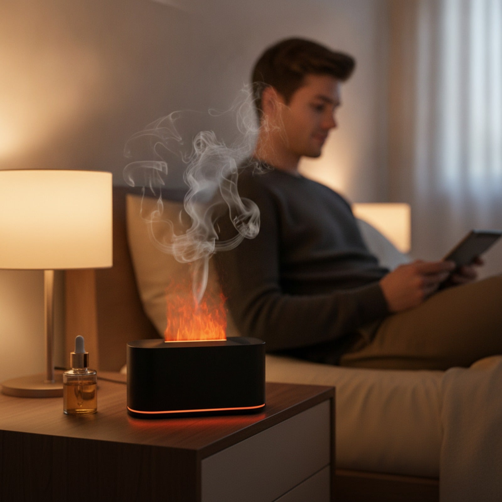 FlammeZen Diffuseur d'Arômes Relaxant