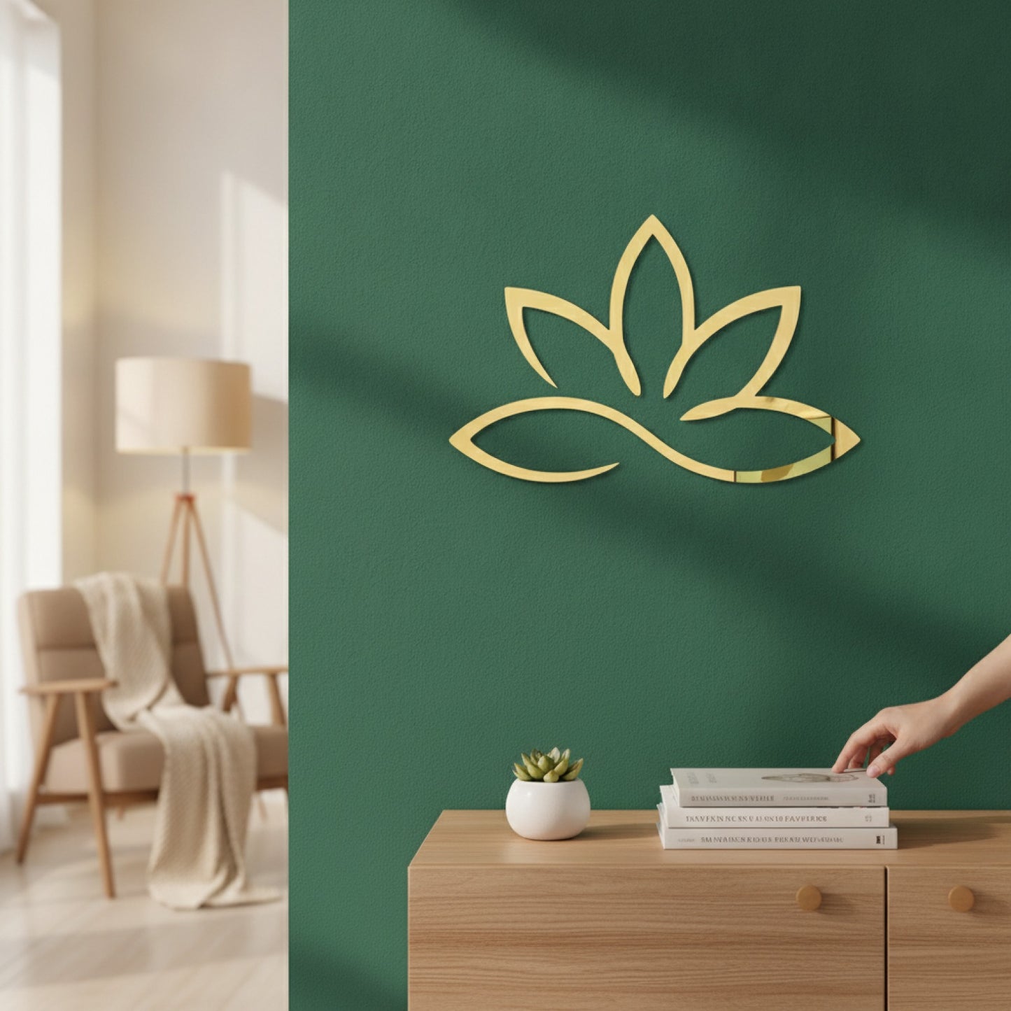 Nénuphar Luminant Déco Zen Apaisante