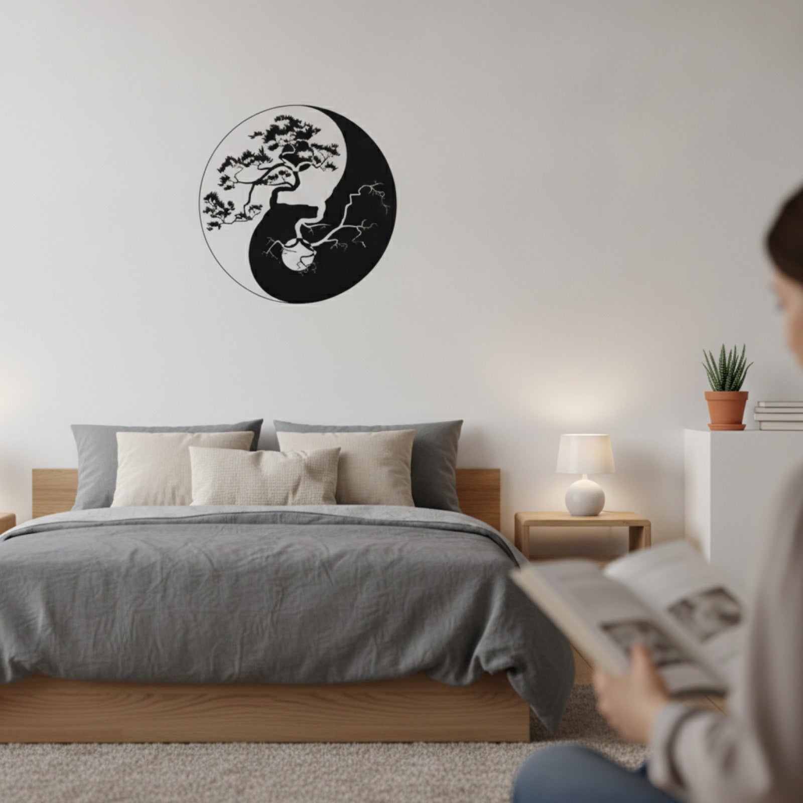 Yin Yang Tree Harmonie Déco Zen