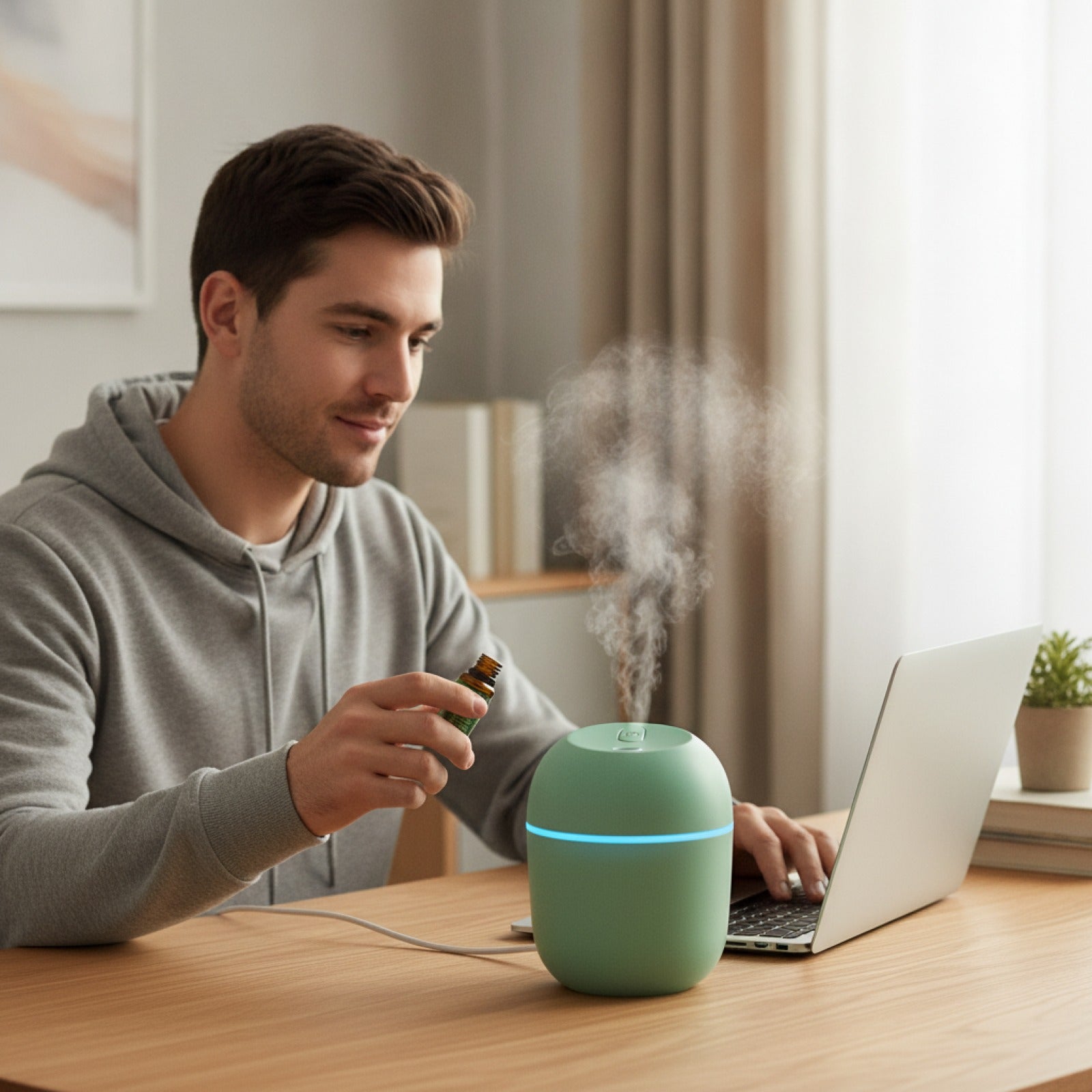 ZenNebula Purificateur d'Air & Ambiance Sereine