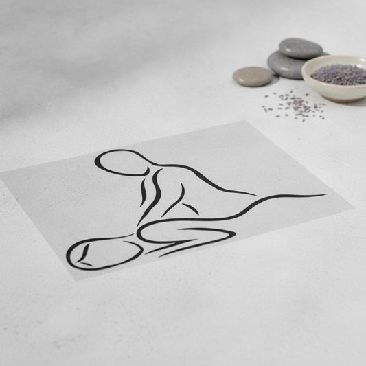 Sérénité Murale Sticker Zen Apaisant