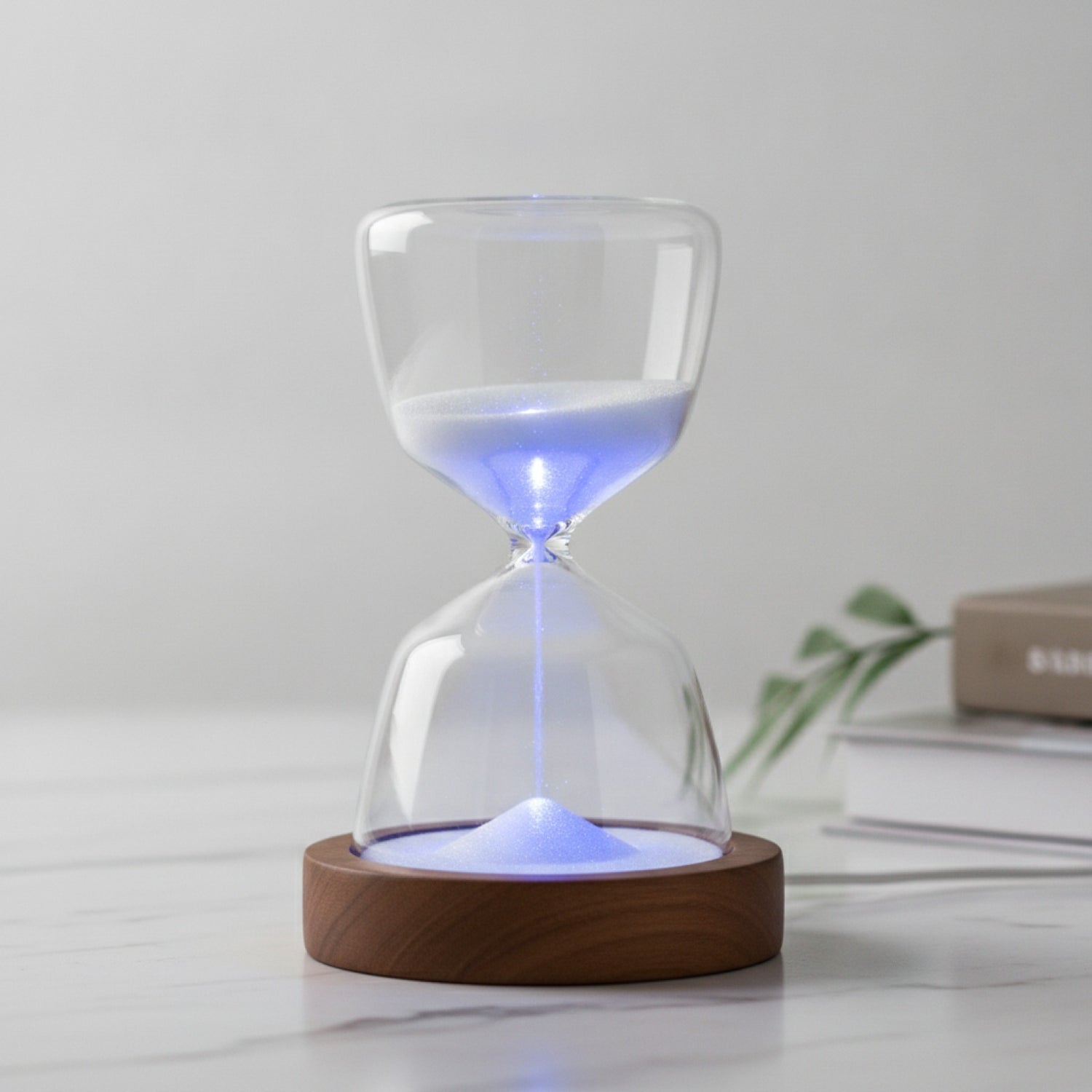 LumGlass Veilleuse Sablier Relaxante